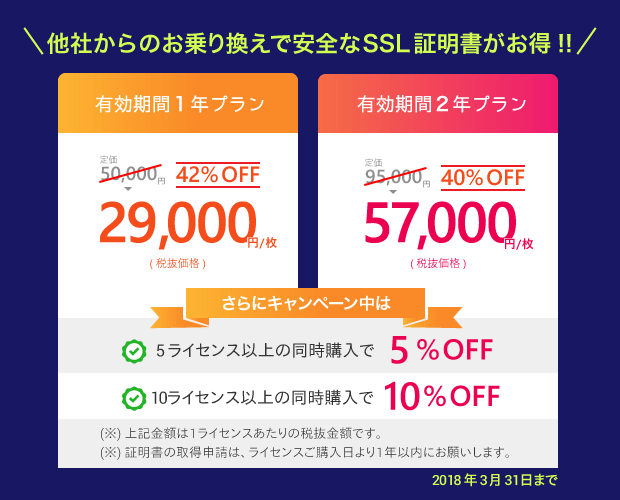 特別価格にてご案内